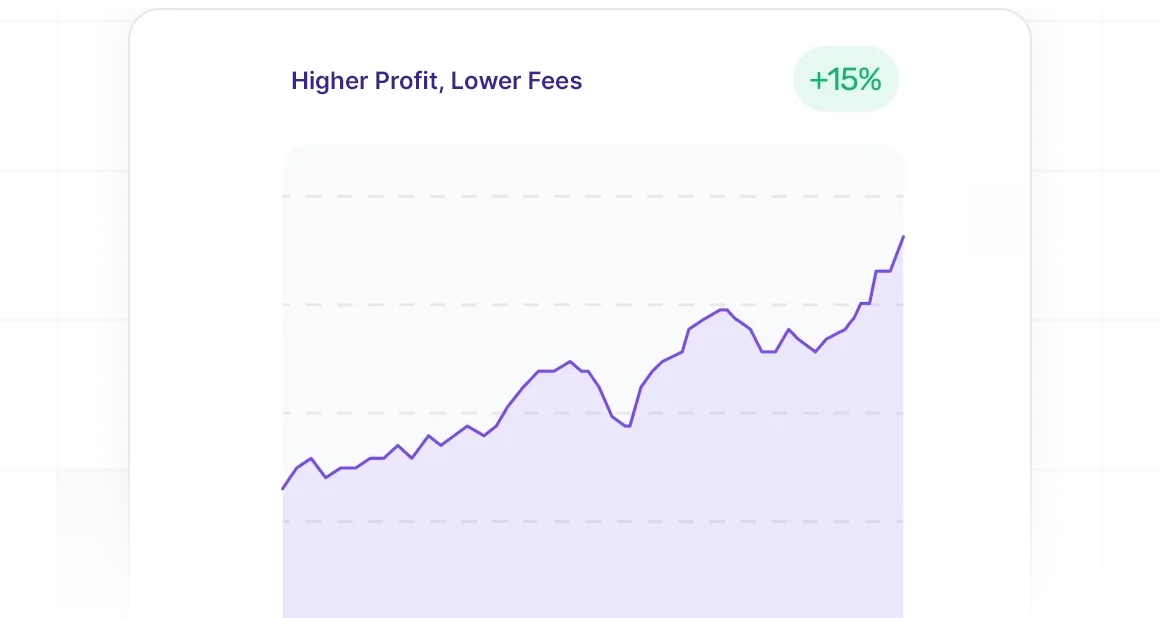 Lower merchant fee