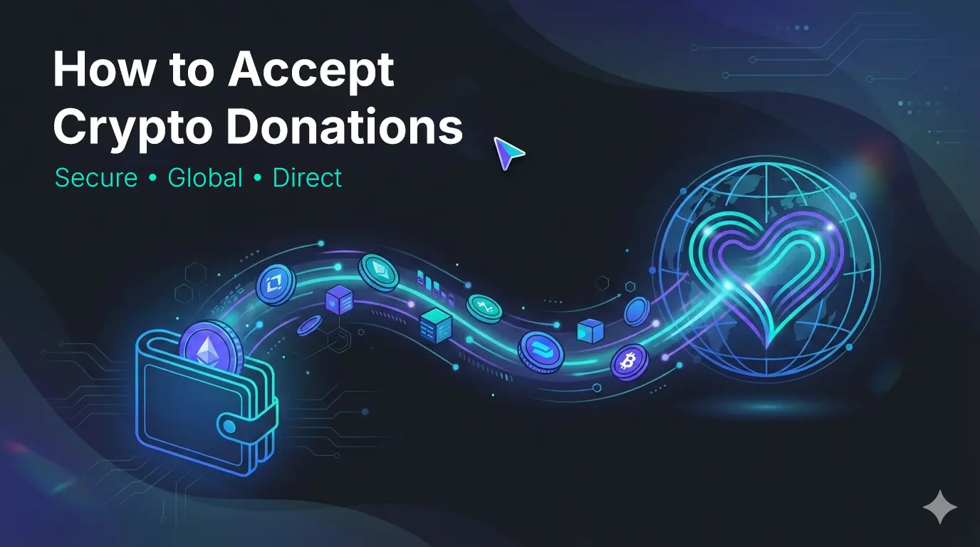 How to Accept Crypto Donations: The Secure, Global & Direct Way
